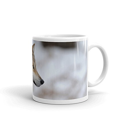 Beautiful Wild Wolf Mug - Animal Gift Mum Sister Spiritual Wolves Dog #8104