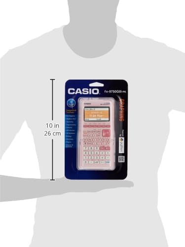 [Australia - AusPower] - Casio fx-9750GIII Pink Graphing Calculator (fx-9750GIII-PK) 