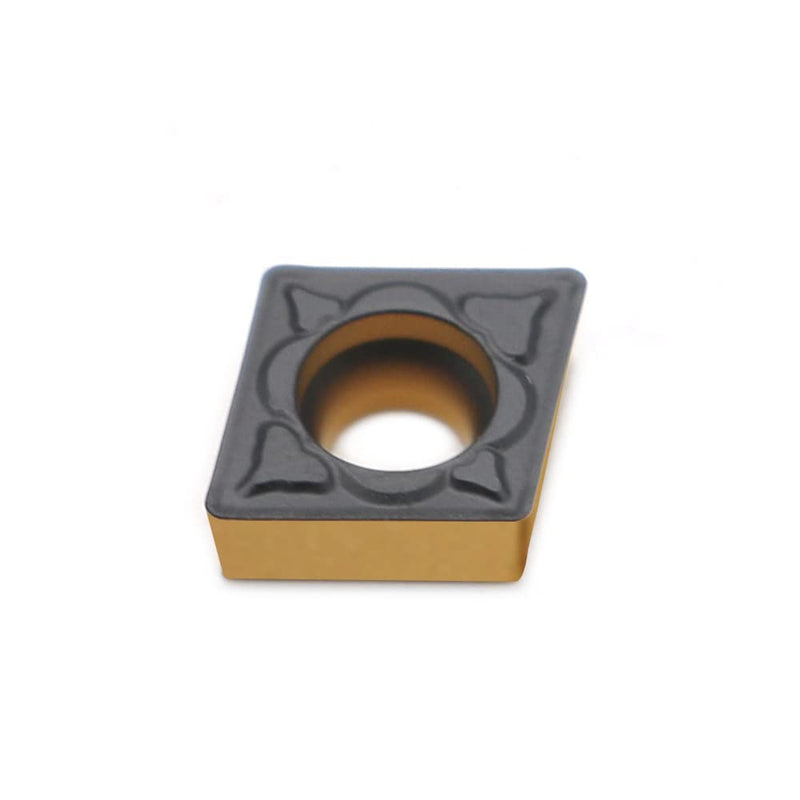 [Australia - AusPower] - CNC Carbide Inserts CCMT21.51 / CCMT060204-MD for Metal Cutting steel, Semi-Finishing chipbreaker for Turning Cutter, 10 PCS. 