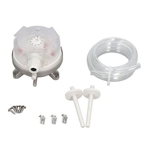 Differential Pressure Switch, 20-200Pa, Single Pole Double Action Pressure Switch, Dustproof and Waterproof for Aerospace Electronic Processing