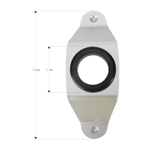 Shot Holder Ski Board DIY Mount Kit,Create Your Own Drinking Board with Wine Glass Holders and Shot Cups silver