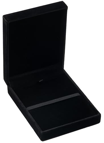 COWFEX 3-piece jewelry box set with velvet organizers, single medal display storage cases for jewelry and medals.