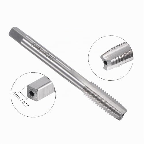sourcing map Machine Tap and Die Set M8 x 1.25, Left Thread Thread Die Set, Thread Cutting Tool M8x1.25