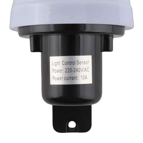 Photocell Light Switch,Equipped Automatic Photoelectric Sensor Outdoor Energy-saving Lighting High Sensitive Light Control Switch On/Off for Street Wall Garden Lamp AC 230V