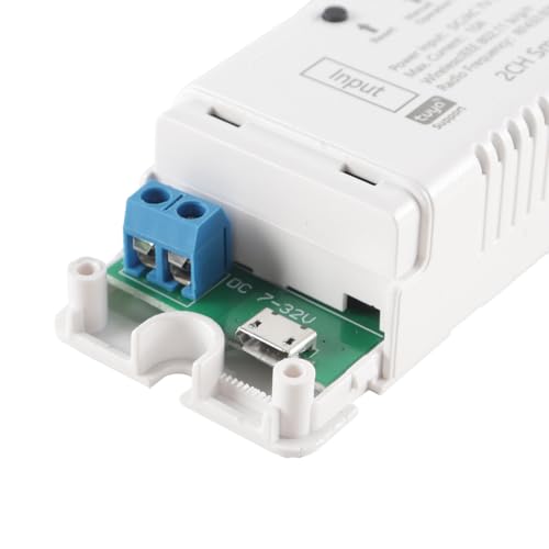 2-Channel WiFi Electric Linear Actuator Controller – Smart Relay (DC12V/24V, Voice Assistant Compatible)