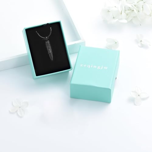 zeqingjw Bullet Urn Necklaces for Ashes Tree of Life Cremation Jewelry Memorial Pendant Ash Holder Keepsake Jewelry for Pet/Human Black-Dad