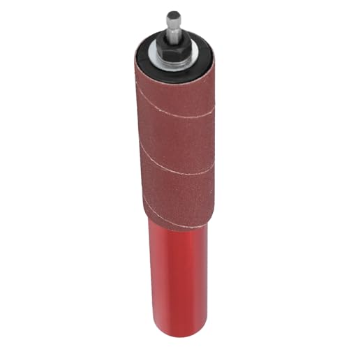 Spindle Sander Adapter 3/8 Inch Aluminum Alloy with Sanding Drum Kit, 10 Sandpaper for Wood Metal Drill Accessories