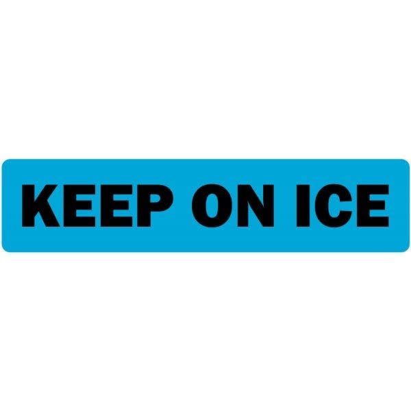 LabelValue.com | Keep on Ice Medical Labels LV-MPSR5