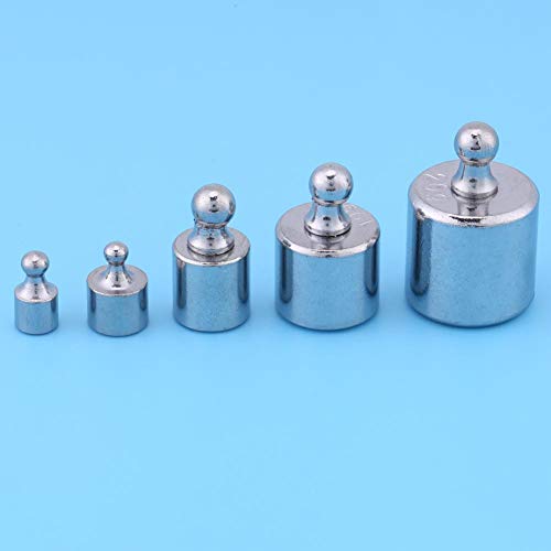 Calibration Weight Set Precision Calibration for Digital Scales Calibration in Laboratory and Home Walfront 1g, 2g, 5g, 10g, 20g Weight Test Set for Accurate Weight Measurement with Easy Handling
