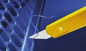 Ceramic Blade Deflashing and Deburring Tool for Plastic PVC Aluminum Soft Metals