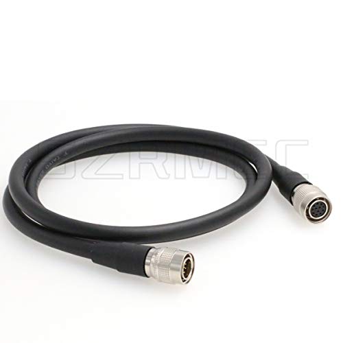 SZRMCC Hirose 12 Pin Male to Female High Flex CCXC Extension Cable for Sony CCD DXC 950 Intercon VCP Hitachi C101 Cameras Industrial Machine Vision (2m/6.5ft) 2m/6.5ft