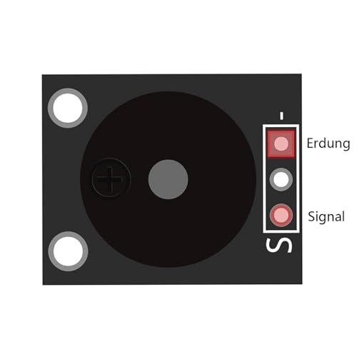 Gerui 4 x KY-006 Passive Piezo Buzzer Alarm Module Compatible | With Arduino and Raspberry Pi
