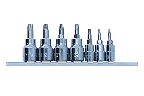 Laser 8053 Extractor Set For Damaged Torx® Screws, Variety Pack