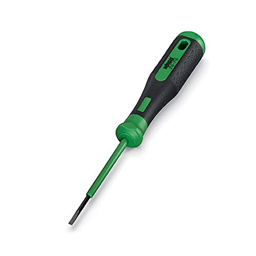 WAGO 210-722 green and black operating tool set with screwdrivers, 132.6 g
