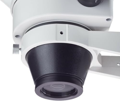 AmScope SM10 1X Barlow Lens for SM Stereo Microscopes, Black, 48 mm