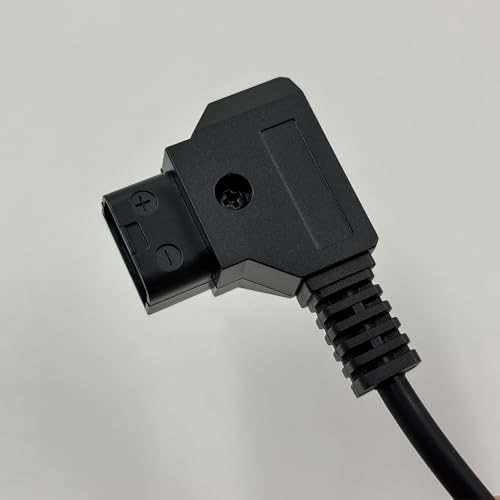 D Tap to Dual NP-F Dummy Battery Power Adapter Coiled Cable with USB C PD, Compatible with Atomos Ninja V, Shogun, SmallHD, Feelworld, Hollyland Mars, Replaces NP F550/F570/F770/F970, 39”
