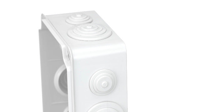 Unitec Surface-Mounted IP65 Junction Box 130x176x76 mm Single