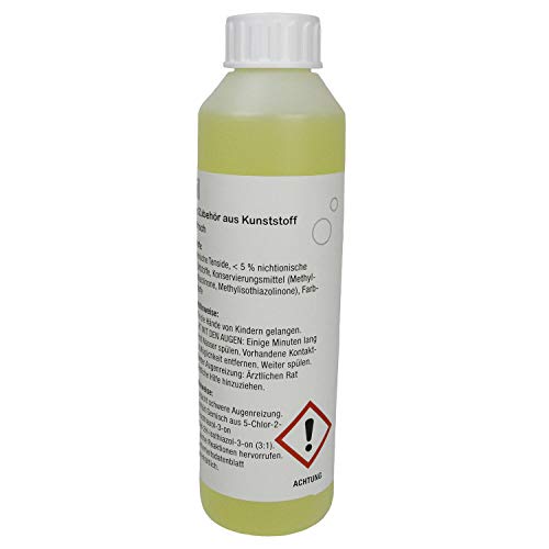 CPAP Cleaner 250 ml - Effectively Cleans All CPAP Masks and Tubes - Fresh Citrus Fragrance - Vinegar in Use