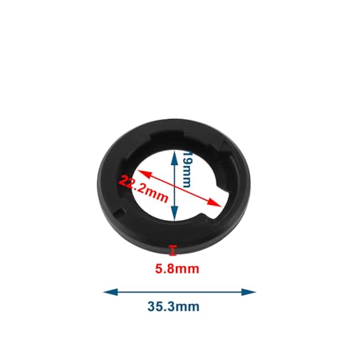 ECSiNG 2Pcs Camera Viewfinder Rubber Eyecup Replace DK-33 Eyepiece Compatible with Nikon ZF Z8 Z9 Mirrorless Camera Improves Viewing Comfort Replacement