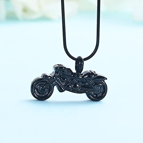 Imrsanl Cremation Jewelry for Ashes Motorcycle/Little Car/Tractor Urn Necklace for Ashes for Men Keepsake Memorial Pendent