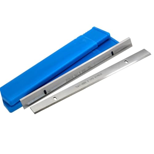 1 Pair 210mm HSS Thickness Planer Blades 210x16.5x1.5mm Jointer Knives For Scheppach Einhell Erbauer Woodworking Tool Accessories (Size : 210mm)