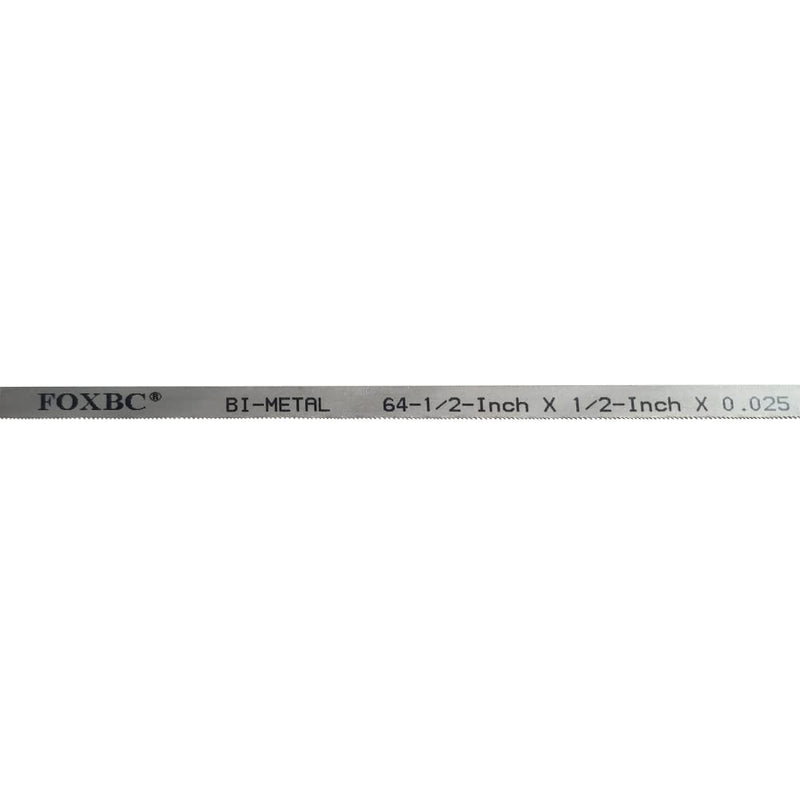 [Australia - AusPower] - FOXBC 64-1/2 Inch Bandsaw Blades Metal Cutting, 64-1/2-Inch X 1/2" X 0.02" 14/18 TPI 