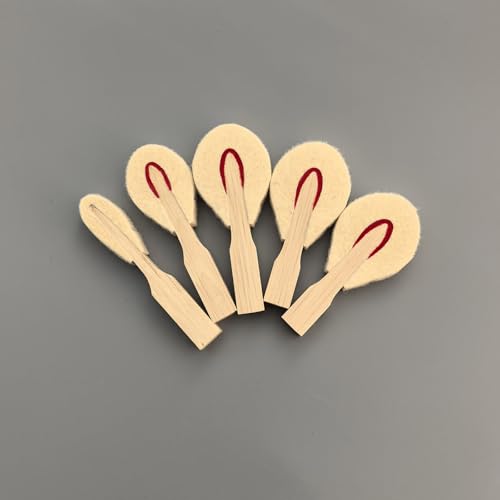 Piano Hammers for Upright and Grand Pianos, Replacement Parts (lishibaimuhongxin) lishibaimuhongxin