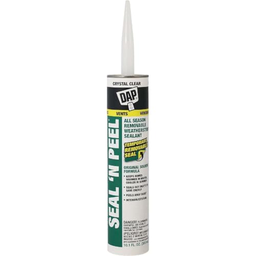 DAP 18324 Seal 'N Peel Removable Caulk, 10.1-Ounce