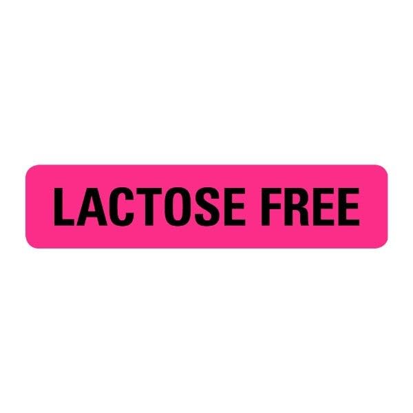 Lactose Free Labels