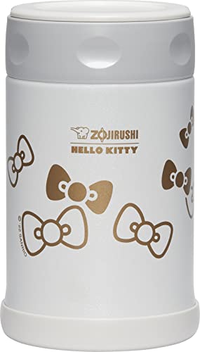Zojirushi Hello Kitty 17 Oz Stainless Steel Food Jar, White (White) 17-Ounce