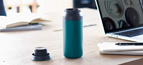 KINTO 20935 Travel Tumbler, 11.8 fl oz (350 ml), Turquoise, Double Wall Vacuum Construction, Heat and Cold Retention Single Item 11.8 Ounces
