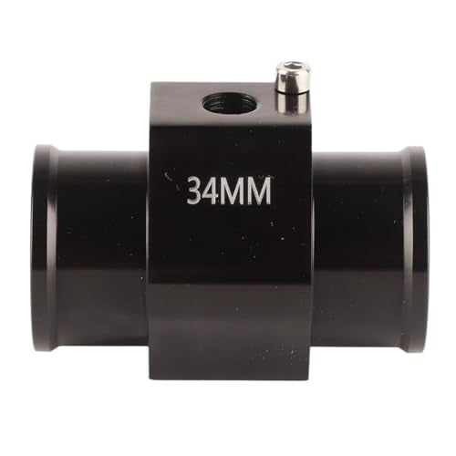 Alomejor 1.34 Inch M14 x 1.5 Hose Coolant Temperature Sensor Adapter Aluminium Water Hose Adapter with M14 Thread for a Coolant System