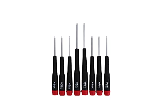 Wiha 26799 8-piece Torx screwdriver set with red handles”】【