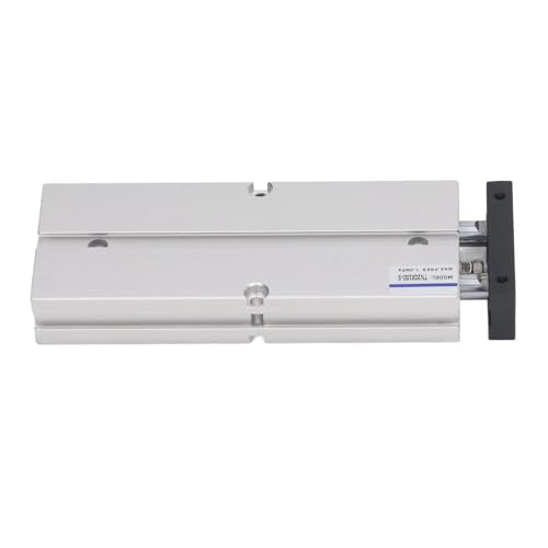 2 Shaft Air Cylinder Double Rod Double Acting Cylinder Compound Action Type Pneumatic Cylinder 20mm Dia 100mm Stroke