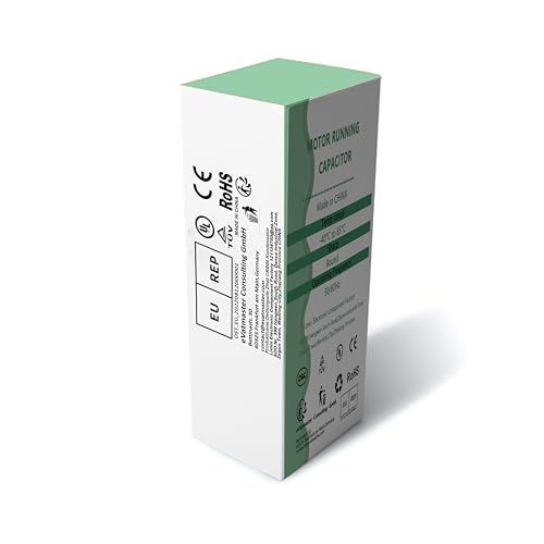 [40 mm x 70 mm] CBB60 20uf Capacitor, Running Capacitor, MFD 450 VAC 50/60 Hz Cylindrical (DE-20uf Capacitor)