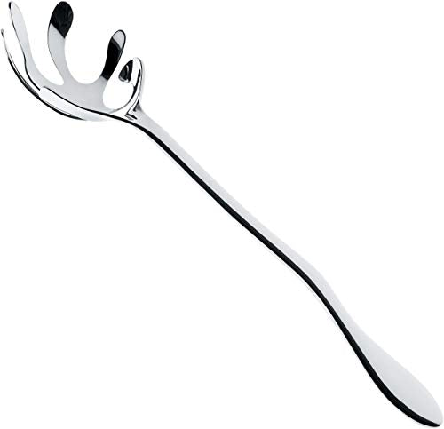 Alessi ESI17 "Mediterraneo" Spaghetti Ladle, Silver