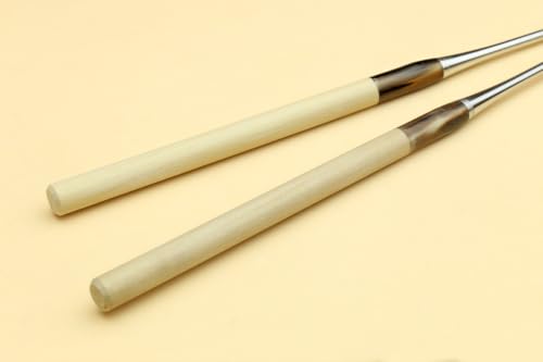Yoshihiro Moribashi Chopsticks Japanese Sushi Chef's Traditional Garnishing Plating Tweezers Magnolia Handle (6.5 IN) 6.5 IN
