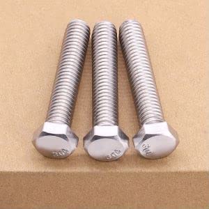 [Australia - AusPower] - (4 Sets) 1/2"-13 x 6 Hex Bolt with Hex Nut, Flat Washers (SAE) and Lock Washers Hardware Assortement, Full Thread, Coarse Thread, 304 Stainless Steel 18-8 1/2-13 x 6 4 