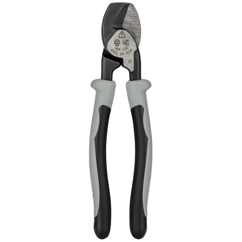 Klein Tools J63215 Journeyman compact cable cutter for 1/0 AWG aluminum, copper, and communications cable