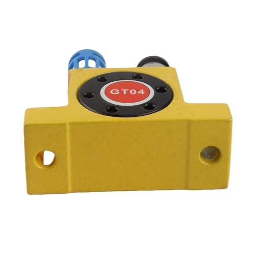Pneumatic Turbine Vibrator G1/8 Inch Air Turbine Oscillator with Adjustable Frequency Low Noise for Industrial Applications Vibration Device