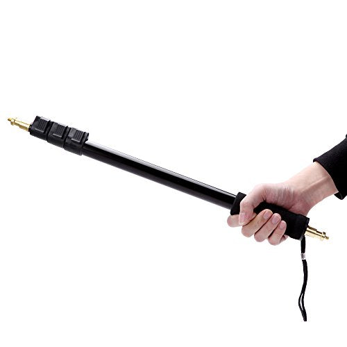 Godox AD-S13 21-63"/55-160cm Portable Light Boom Pole Stick 1/4" Male Thread Photography Bracket for WITSTRO Studio Speedlite AD360II AD200pro AD200pro II