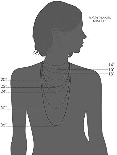 Designer Inspirations Boutique 925 Sterling Silver 2/2.5/3.4/3.8 MM Wide Cable/Open Cable/Twisted Cable Chain Necklace for Women Men Unisex - 16" 18" 20" 22" 24" 26" Inch 18 Inches Box
