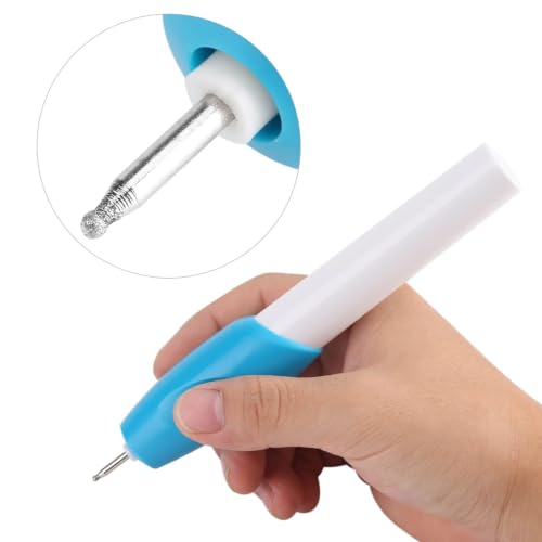 Engraving Pen, Mini Electric Engraving Machine Handheld Carving Pen Glass Metal Plastic Wood Engraver Tool