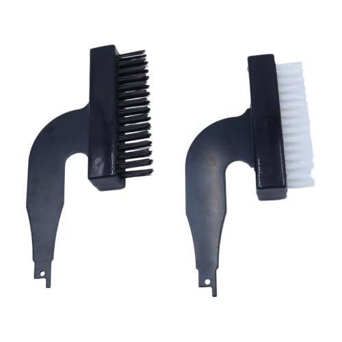 KOVEN 4 Pcs Reciprocating Saw Cleaning Set Wire Rust Remover Tool, for Cement Floor Tile Mud Rust and Stain Removal