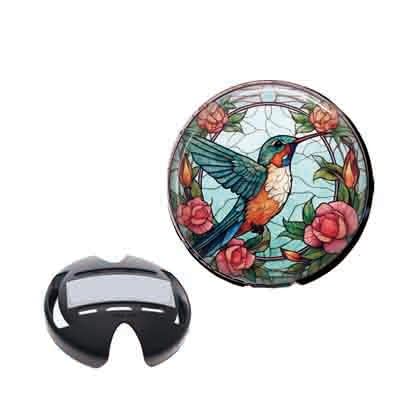 [Australia - AusPower] - Flowers and Birds StethoscopeTag Personalized,Nurse Doctor StethoscopeID Tag Customized, Medical StethoscopeName Tag,Ideal for Anyone That uses a Stethoscope, Nursing Students,etc. 