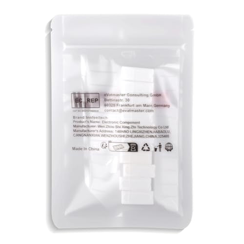 5 W 5% Tolerance 2.2 Ohm Ceramic Cement Resistor for DIY Project and Experiments Pack of 10 2.2Ω 5W