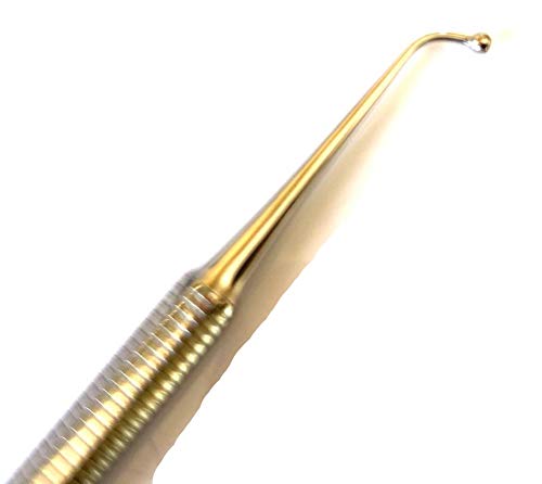 [Australia - AusPower] - 3 pieces Dental Ball Burnisher 1 DE Double Ended 1.7mm/2.4mm Amalgam Composite Filling Instrument 