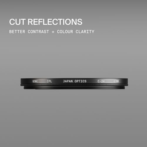 Gobe 58mm Circular Polarizing (CPL) Lens Filter