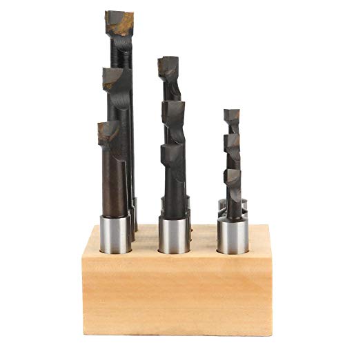 Boring Bar, 9pcs HSS Material 1/2" Round Shank Boring Bar Set Machine Tool Accessories