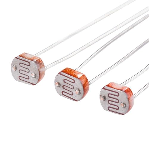 30 x LDR 5528 GL5528 5mm Photoresistors | Light dependent photoconductor, photo light sensitive 30 Stück